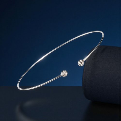 ALBERTI БРАСЛЕТ БЕЛОГО ЗОЛОТА С БРИЛЛИАНТАМИ