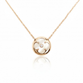 ALBERTI ЗОЛОТОЕ КОЛЬЕ "HAPPY CLOVERLEAF"