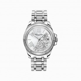 THOMAS SABO Ladies' watch with white zirconia stones flowers