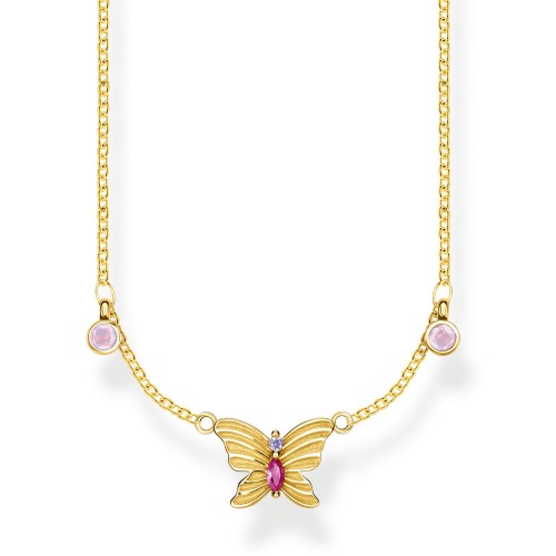 THOMAS SABO NECKLACE "BUTTERFLY GOLD"