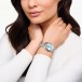 THOMAS SABO Ladies' watch Divine Blue with light blue dial and white zirconia stones 